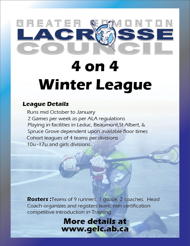 Greater Edmonton Lacrosse Council (GELC) site by RAMP InterActive